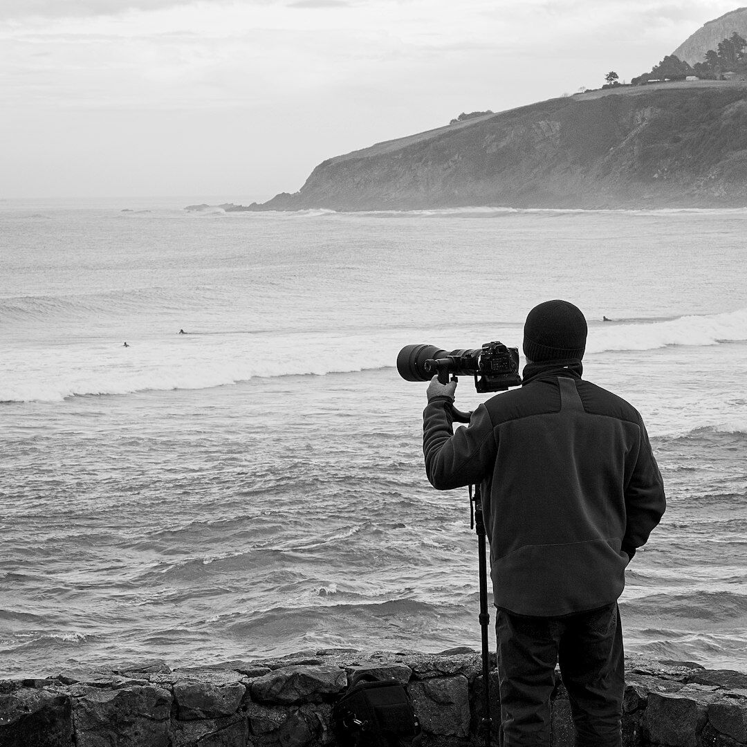 Portrait of a young Chilean male photographer of Mapuche descent